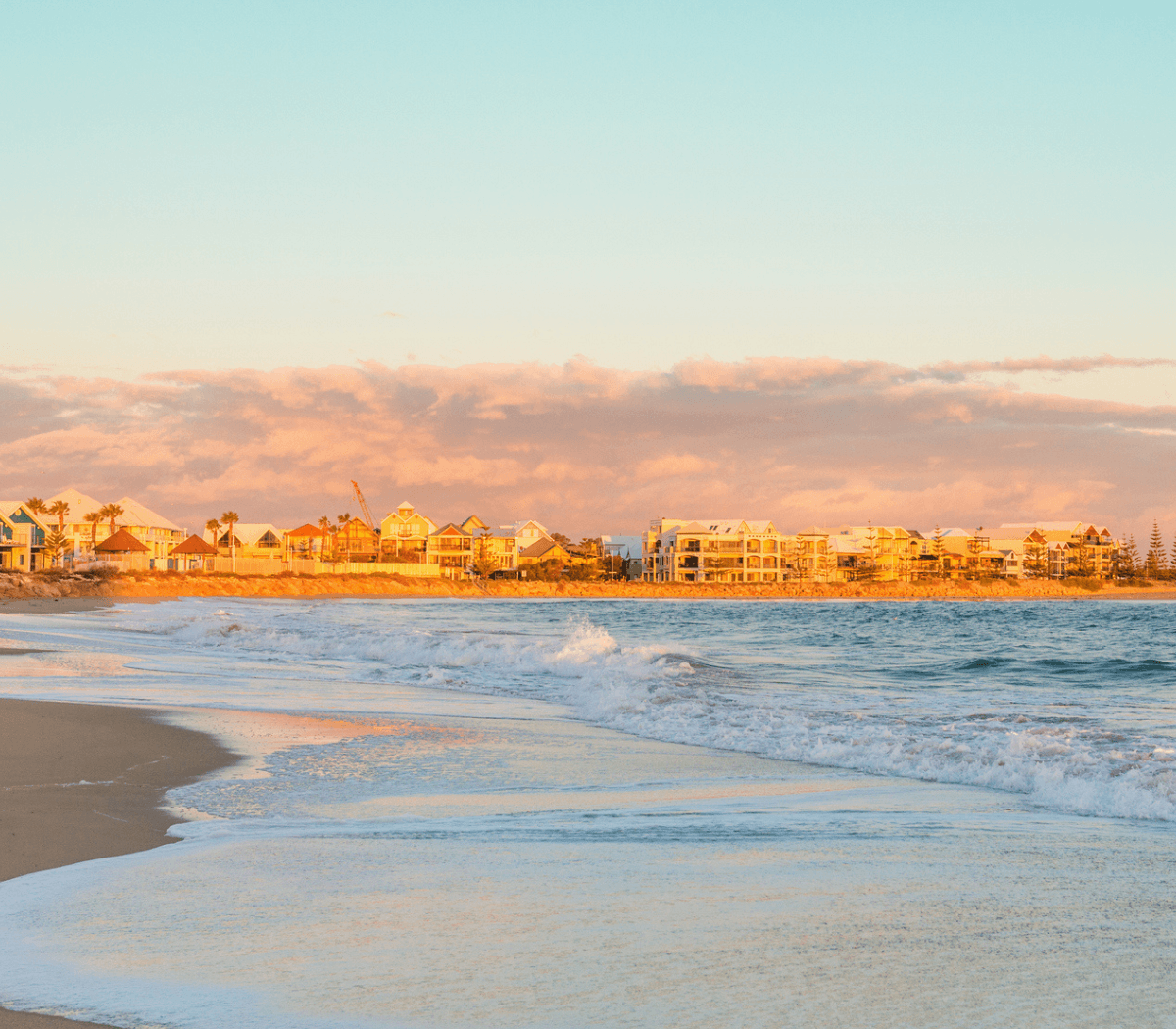 Mandurah suburbs including Halls Head, Madora Bay and Falcon